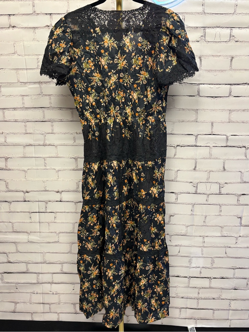 Doen Graciella Dress, Foxglove Floral - Small - Picture 3 of 5